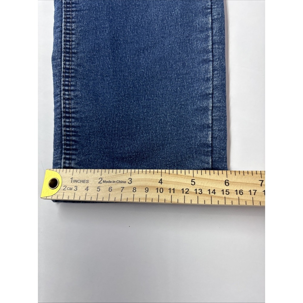 Vintage Genes Black Skinny Fit Mens Jeans 32x30 Blue‎ Denim Stretch - Picture 2 of 11